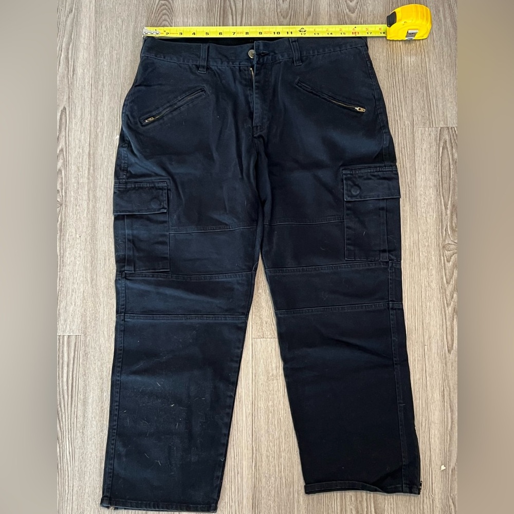 Black cargo pants (Size 12/14?)